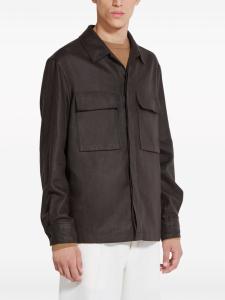 Zegna Shirts Brown