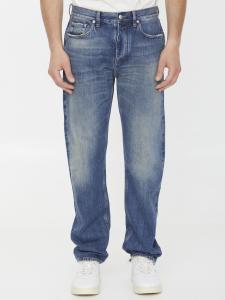 Délavé denim jeans