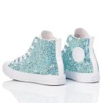 Converse Chuck Taylor Hi Light blue, White