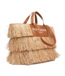 Raffia shopper 