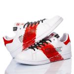 Adidas Stan Smith White, Red