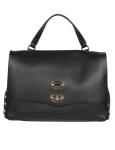 Zanellato postina m heritage in black leather