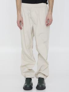 Cotton blend trousers