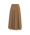 Midi skirt with pleats 