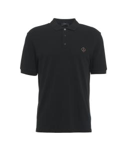 Polo with embroidered logo