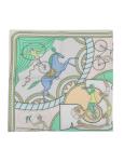 Tory burch silk scarf with acrobat fantasy