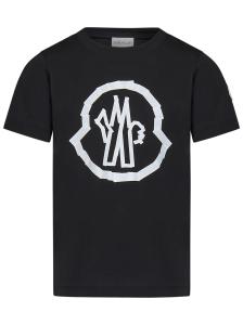 Moncler Kids T-shirts And Polos Black