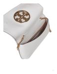 Tory burch reva clutch in ivory leather