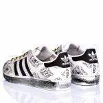 Adidas Superstar White, Black