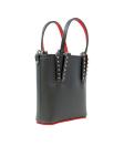 CHRISTIAN LOUBOUTIN 1215096 CM53 BLACK LEATHER MINI CABATA BAG