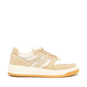 Sneakers Hogan H630 In Tessuto Beige