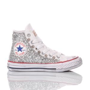 Converse Chuck Taylor Hi Silver, White