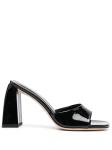 Michele Black Patent Leather