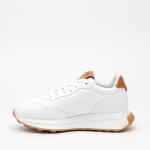 Sneakers Hogan H641 In Pelle Bianco E Cuoio