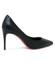 CHRISTIAN LOUBOUTIN 1240544 B439 BLACK NAPPA/LINING SPORTY KATE 85 PUMPS