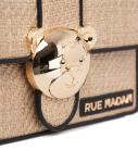 Raffia shoulder bag "Teddy"