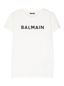 Balmain T-shirts And Polos White