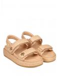 Tory burch kira sport sandal in natural raffia