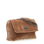 Small Shoulder Bag Velluto Taupe