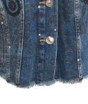 Denim jacket with embroidery 