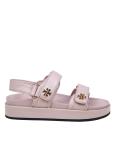 Tory burch kira sport sandal in pink leather