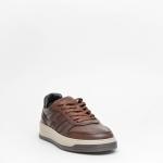 Sneakers Hogan H630 In Pelle Marrone