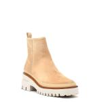 Stivaletto Pons Quintana 10565 In Camoscio Beige