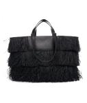 Raffia shopper 