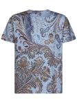 Etro T-shirts And Polos Clear Blue