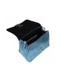 Zanellato postina cortina baby in blue leather