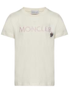 Moncler Kids T-shirts And Polos White