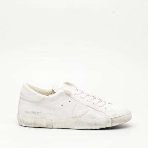 Sneakers Philippe Model Prsx In Pelle Bianco