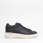 Sneakers Hogan H580 In Pelle Scamosciata Blu