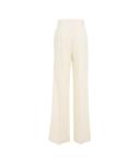 Pleated pants in linen blend 