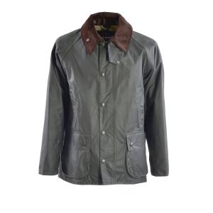 Giacca Barbour Mwx0018 In Cotone Cerato Verdone