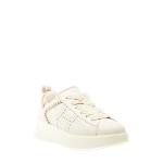 Rebel In Pelle Bianca Impunture Beige