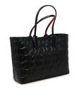 CHRISTIAN LOUBOUTIN 1245013 CM53 BLACK LEATHER CABATA SMALL BAG