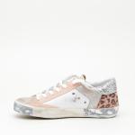 Sneakers Philippe Model Prsx In Pelle Oro E Bianco