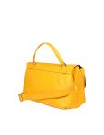 Zanellato postina s cayman in yellow coconut print leather