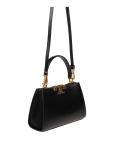 Tory burch mini eleanor bag in black leather