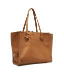 Leather shopper