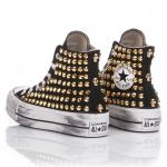 Converse Platform Black, Gold