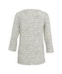 Long sleeve shirt with stripe print