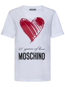 Moschino T-shirts And Polos White