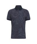 Paisley polo shirt 