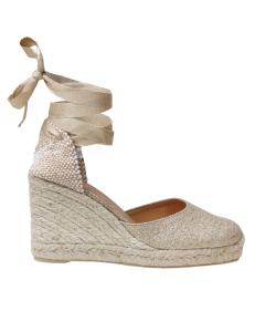 Castaner espadrillas carina color gold lurex