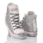 Converse Chuck Taylor Hi Silver, White