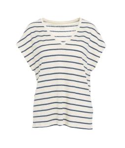 T-shirt with striped pattern