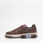 Sneakers Hogan H630 In Pelle Marrone