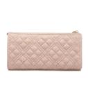 Quilted bag with lace insert